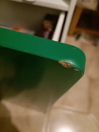 Mueble Juguete Blanco y Verde