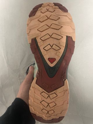 Zapatillas Salomon Senderismo Mujer Gris/Rosa