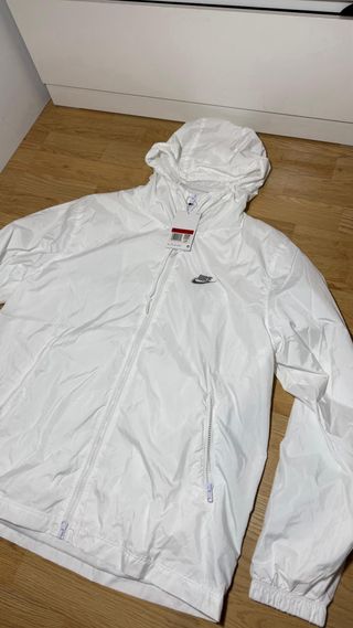 Cortavientos Nike Blanco