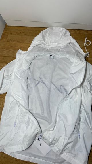 Cortavientos Nike Blanco