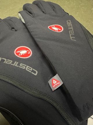 Guantes Castelli Espresso Gt Rosso Corsa