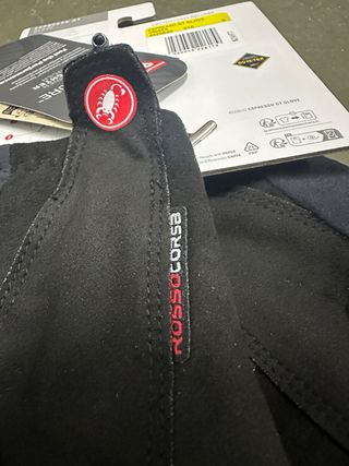 Guantes Castelli Espresso Gt Rosso Corsa