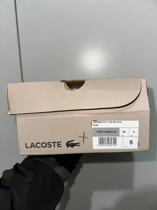 Lacoste Gripshot Bianche Nere