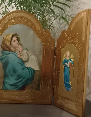 Retablo Tríptico Virgen de las Calles