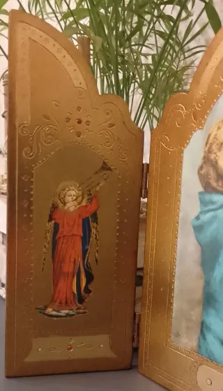 Retablo Tríptico Virgen de las Calles