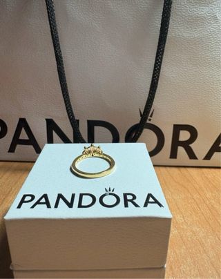 Anillo rapunzel pandora talla 52 disney