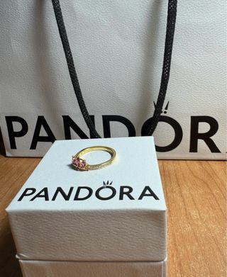 Anillo rapunzel pandora talla 52 disney