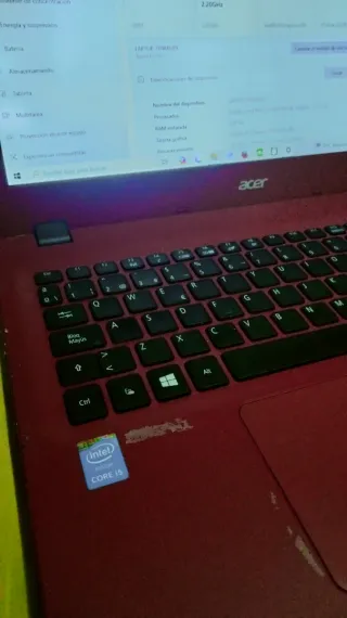 Portátil Acer Aspire E15 Rojo