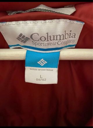 Abrigo de esquí estampado