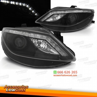 FAROS DELANTEROS SEAT IBIZA 6J 08-12 LUZ DIURNA F