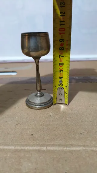 Set 5 Bicchierini Metallo Argentato