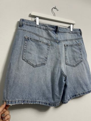 Short denim mujer Zara ancho 46