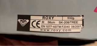 Casco de esquí Roxy para mujer Talla 56cm