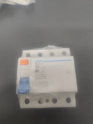 Interruptor Diferencial CHINT NL1-63 25A