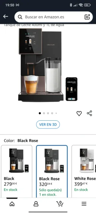 Cafetera Cecotec Cremmaet Compactccino connected