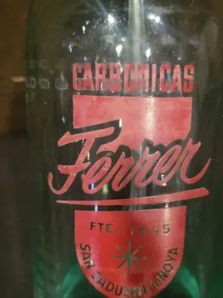 Sifón antiguo Ferrer Carbonicas