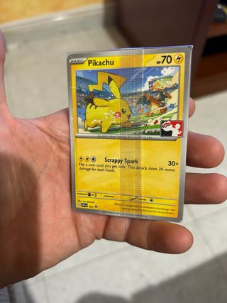 Carta Pokémon Pikachu Basic SVP EN 101
