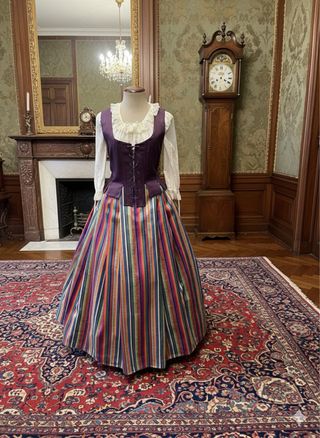 Traje de Baturra Multicolor Talla Única