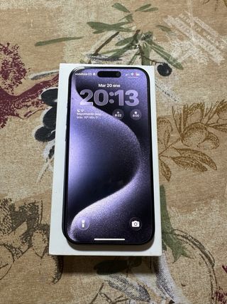 iPhone 15 Pro Azul con Apple Care