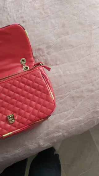 Bolso Valentino Rojo Acolchado.