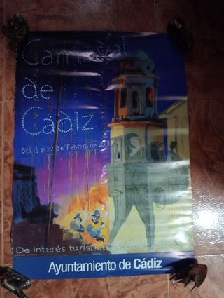 Cartel Carnaval de Cádiz 2015