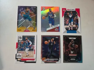 Lote / conjunto de 30 cards de Paul George.