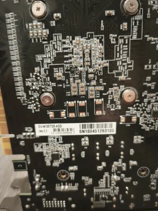 Gigabyte GTX 1050 Ti Tarjeta Gráfica