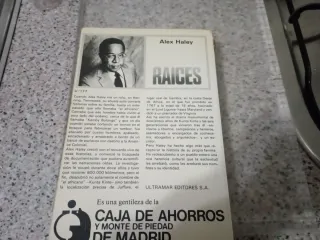 Libro Raíces de Alex Haley