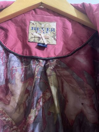 Abrigo acolchado REVER mujer rojo