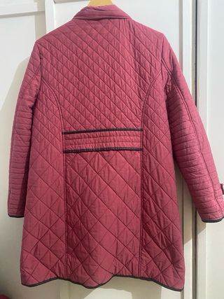 Abrigo acolchado REVER mujer rojo