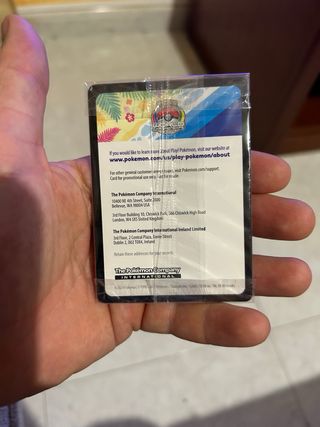 Carta Pokémon Pikachu SVP 190