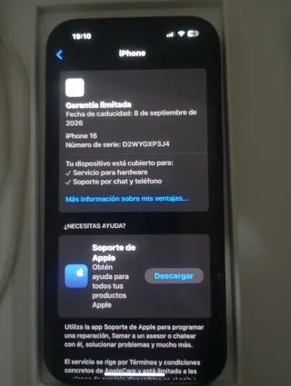 iPhone 16 Negro + Funda y Cable