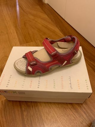 Sandalias Geox Roxanne Fuchsia Talla 38