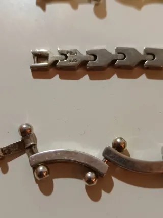 Lote 3 Pulseras Plata 925