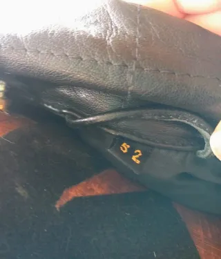 Chaqueta de Piel Auténtica Negra