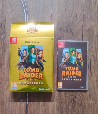 Tomb Raider I-II-III Remastered Switch