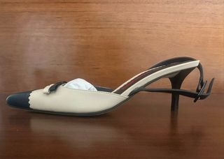 Zapatos CH Talla 37 Beige/Azul