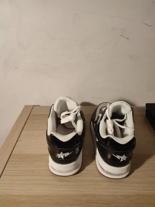 A Bathing Ape BAPE Road Sta Negro Blanco