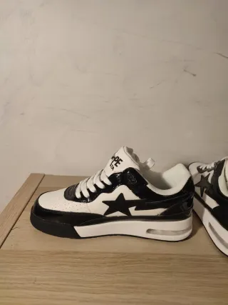 A Bathing Ape BAPE Road Sta Negro Blanco