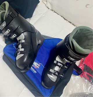 Botas de esquí Salomon negras 27,5(41/42)+cascoM.