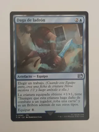 Carta Magic Daga de ladrón U0081 FFI