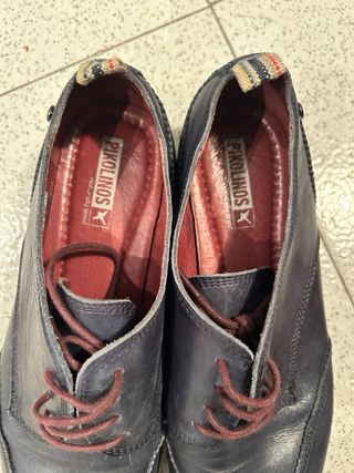 Mocasines Pikolinos Piel Azul