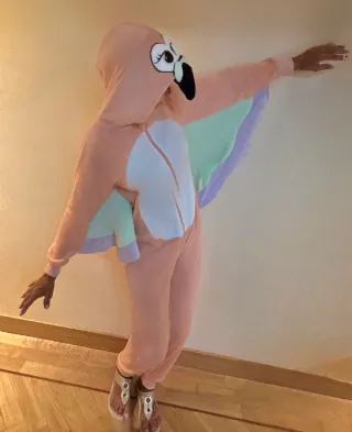 Divertido cómodo Disfraz Flamenco Talla 170/176 cm