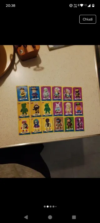 Lotto carte Stumble Guys