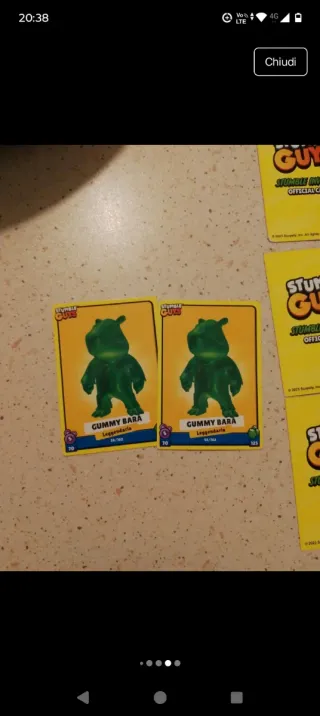 Lotto carte Stumble Guys