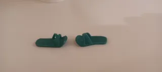 Ciabattine Winx bambola verdi