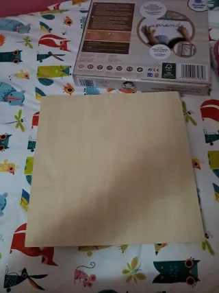 Alfabeto de Madera Letras Cursivas