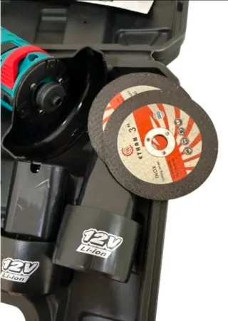 Flex Smerigliatrice 2 Batterie 12V + Accessori