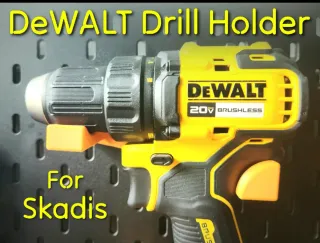 Soporte Taladro DeWALT para IKEA SKÅDIS