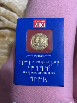 Medalla Conmemorativa Boda Real 1991